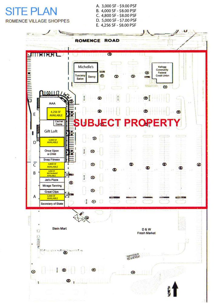 The Shoppes at Romence Village: 501 Romence Rd, Portage, MI 49024